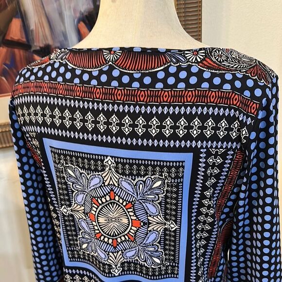 Charter Club Multi- Patterned Women's Top Size LP - Picture 10 of 13